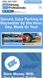 Mobile Screenshot of parking-pros.co.uk